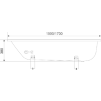 White Wave Classic L-1500 150x75 Image #3