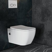 Roxen Cube bidet в комплекте с инсталляцией StounFix Dual Fresh 6 в 1 966807 (кнопка: серый гранит) Image #9