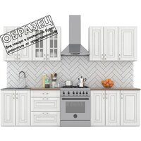 Интермебель Бостон-7 2.2 (акация белая/мрамор лацио белый)