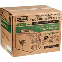 Сварочный инвертор DGM TECMIG-250 SYN - Превью изображения №9 — Интернет-Магазин TECNO.BY