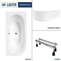 Lauter Bliss 180х80 P 21201082P (с ножками и лицевым экраном)