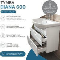 Vigo Тумба Diana 2-600 подвесная (под ум Балтика) Image #2