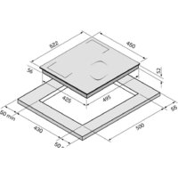 Варочная панель Krona Mysterium Max Ih 45 GR - Превью изображения №13 — Интернет-Магазин TECNO.BY