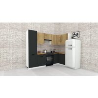 ВерсоМебель Эко-2 1.2x2.7 правая (дуб крафт золотой/антрацит/ст.золотистый дуб) Image #2