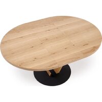 Halmar Fanis okragly 120-160/120/78 (натуральный/черный) Image #10