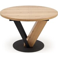 Halmar Fanis okragly 120-160/120/78 (натуральный/черный) Image #17