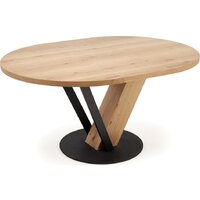 Halmar Fanis okragly 120-160/120/78 (натуральный/черный) Image #14