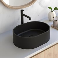 Умывальник Lauter Oliva 21O486DB (Deep Black) - Превью изображения №8 — Интернет-Магазин TECNO.BY