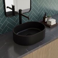 Умывальник Lauter Oliva 21O486DB (Deep Black) - Превью изображения №5 — Интернет-Магазин TECNO.BY