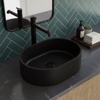 Умывальник Lauter Oliva 21O486DB (Deep Black) - Превью изображения №4 — Интернет-Магазин TECNO.BY