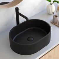 Умывальник Lauter Oliva 21O486DB (Deep Black) - Превью изображения №9 — Интернет-Магазин TECNO.BY