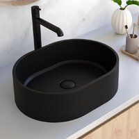 Умывальник Lauter Oliva 21O486DB (Deep Black) - Превью изображения №6 — Интернет-Магазин TECNO.BY