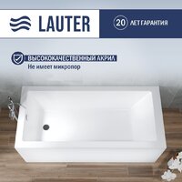 Ванна Lauter Athena 170x80 21090080 (с каркасом и сифоном 21Y11021 матовый черный) - Превью изображения №3 — Интернет-Магазин TECNO.BY