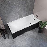 Lauter Estelle 170х70 21206070 (с ножками, лицевым черным и торцевым экраном) Image #9