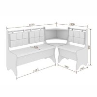 Mio Tesoro Оазис-2 108x163 (белый/коричневый) Image #4