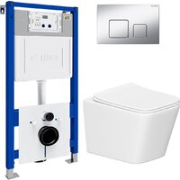 Lauter Square 214903 с кнопкой 219703F (квадратная, сатин) Image #2