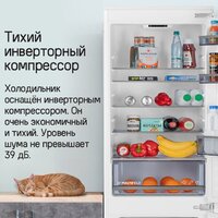 Холодильник MAUNFELD MBF177SWGR Inverter - Превью изображения №16 — Интернет-Магазин TECNO.BY