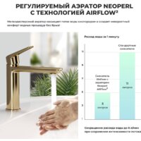 Смеситель Wellsee ICON! for life 182303000 (золотой) - Превью изображения №3 — Интернет-Магазин TECNO.BY
