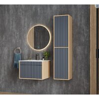 Onika Тумба под умывальник Дайлер 60 106151 (графит/дуб сонома) Image #5