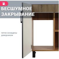 Doratiz Тумба под умывальник Лофт 50 9912.017 (графит/ватан) Image #7