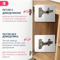 Doratiz Тумба под умывальник Лофт 50 9912.017 (графит/ватан) Image #5