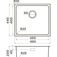 Кухонная мойка Omoikiri Tadzava 49-U/I-LG 4993263 (светлое золото) - Превью изображения №4 — Интернет-Магазин TECNO.BY