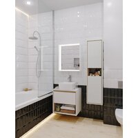 Cersanit Тумба под умывальник со столешницей Louna 60 SZ-LOU60-BL/WH Image #4