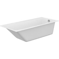 Ванна Cersanit Crea 180x80 P-WP-CREA-180NL с сифоном Prime 64287 (без ножек, сифон черный) - Превью изображения №2 — Интернет-Магазин TECNO.BY