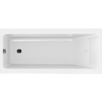 Cersanit Crea 180x80 P-WP-CREA-180NL с сифоном Prime 64287 (без ножек, сифон черный)