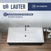 Ванна Lauter Oasis 170 21203070 (с черным подголовником) - Превью изображения №2 — Интернет-Магазин TECNO.BY