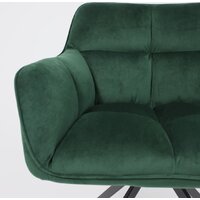 AksHome Virginia (темно-зеленый велюр HCJ-19/черный) Image #10