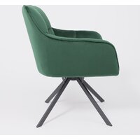 AksHome Virginia (темно-зеленый велюр HCJ-19/черный) Image #8