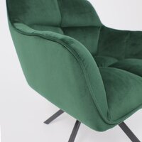 AksHome Virginia (темно-зеленый велюр HCJ-19/черный) Image #12