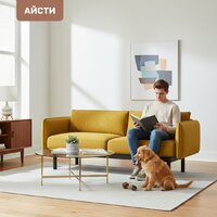 Диван Mio Tesoro Айсти ISTS2 (Prince Yellow) - Превью изображения №4 — Интернет-Магазин TECNO.BY