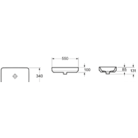 Lavinia Boho Bathroom Sink Slim 33311004 Image #4