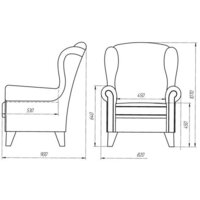Лама-мебель Орлеан (Ultra Midnight) Image #3