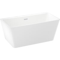 Wellsee Graceful Pro 150x77 230902001 (отдельностоящая ванна белый глянец, экран, ножки, сифон-автомат хром) Image #2