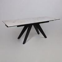 Lepremo AV 2122 МДФ+керамика раздвижной 1400-2000x850 (натуральный глянцевый Gold Jade/черный) Image #15