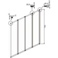 Ambassador Bath Screens 16041110R 90 Image #5