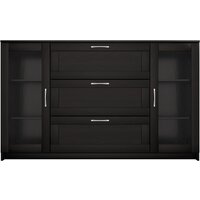 Mio Tesoro Сириус 2 двери со стеклом и 3 ящика 156x95 2.02.03.370.5 (дуб венге) Image #3