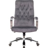 Бюрократ T-9928SL Fabric (серый Italia 26/крестовина металл хром)