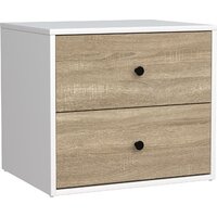 Mio Tesoro Мини 2 ящика 2.07.03.050.11 (белый/сонома)