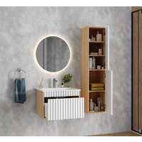 Onika Тумба под умывальник Дайлер 60 106150 (белый/дуб сонома) Image #6