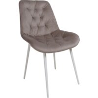 Алвест Av 435 (светло-коричневый бархат H-61/белый)