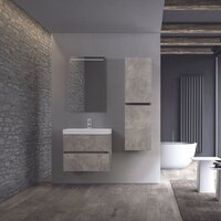 Belux Шкаф-полупенал Бостон П 35 (31, бетон чикаго светло-серый) Image #2