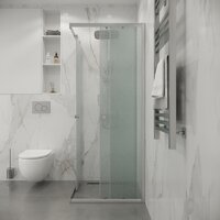 Niagara Eco NG-1008-14QMT 80x80x190 (хром/стекло матовое) Image #4