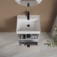 Lauter Тумба с умывальником Melisa 50 (кашемир п/мат/искусственный мрамор) Image #15