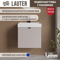 Lauter Тумба с умывальником Melisa 50 (кашемир п/мат/искусственный мрамор)