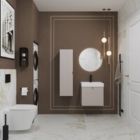 Lauter Тумба с умывальником Melisa 50 (кашемир п/мат/искусственный мрамор) Image #7