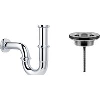 Wellsee Drainage System 182102005 (сифон, выпуск, хром)